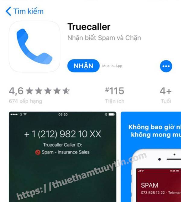 Tra cứu số điện thoại bằng phần mềm