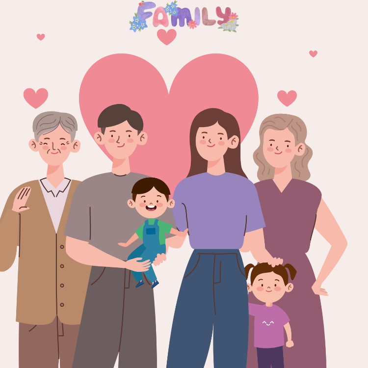 Biểu hiện tình cảm gia đình