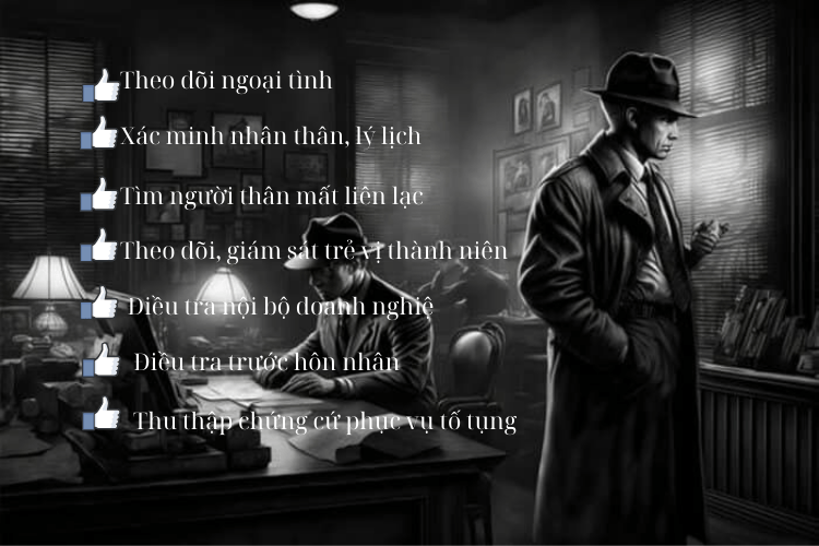 Dịch vụ thám tử Bình Định cung cấp các dịch vụ nào?